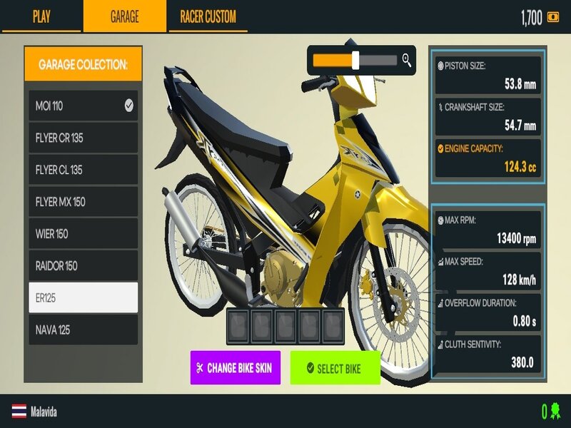 Bạn có thể nâng cấp xe sao cho nhanh hơn trong Asian Drag Champion