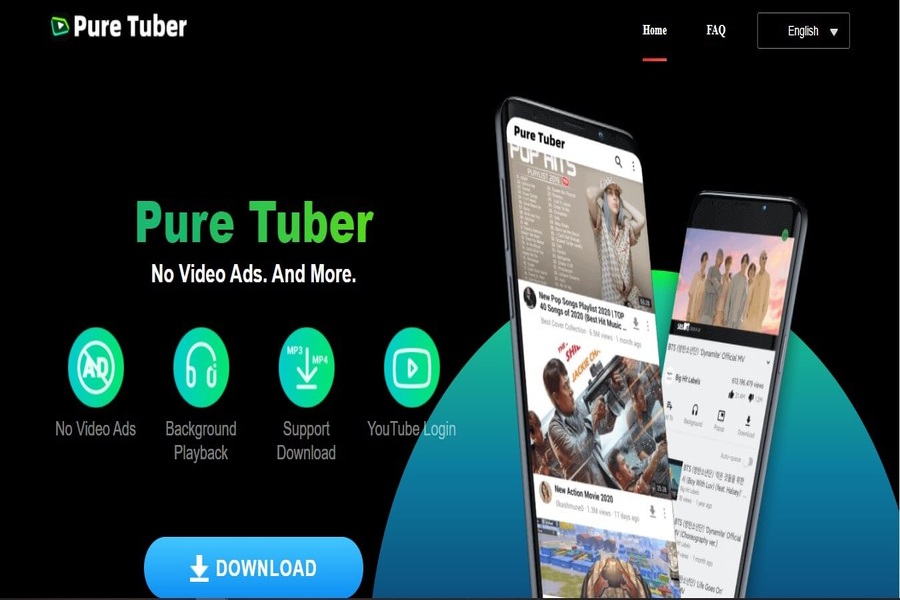 banner pure tuber mod apk