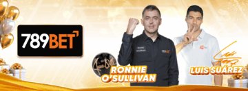 789BET công bố Ronnie O’Sullivan làm Đại sứ thương hiệu toàn cầu