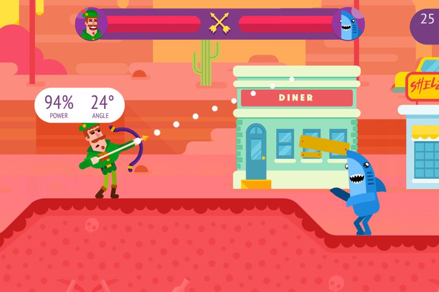 Banner hack Bowmasters