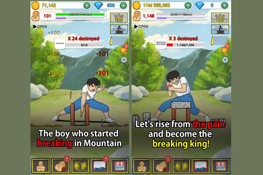 Banner Tap Tap Breaking Funny Mod