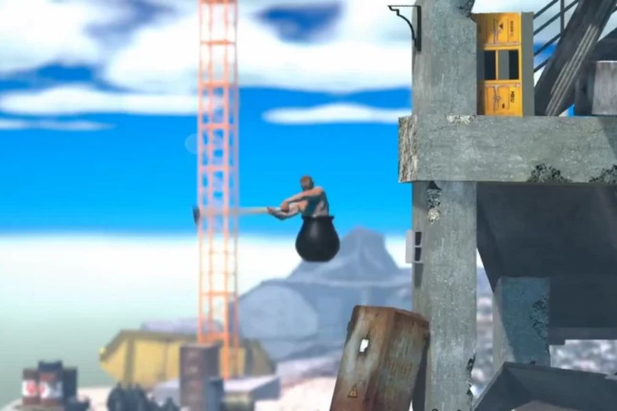 banner Getting Over It Mod APK