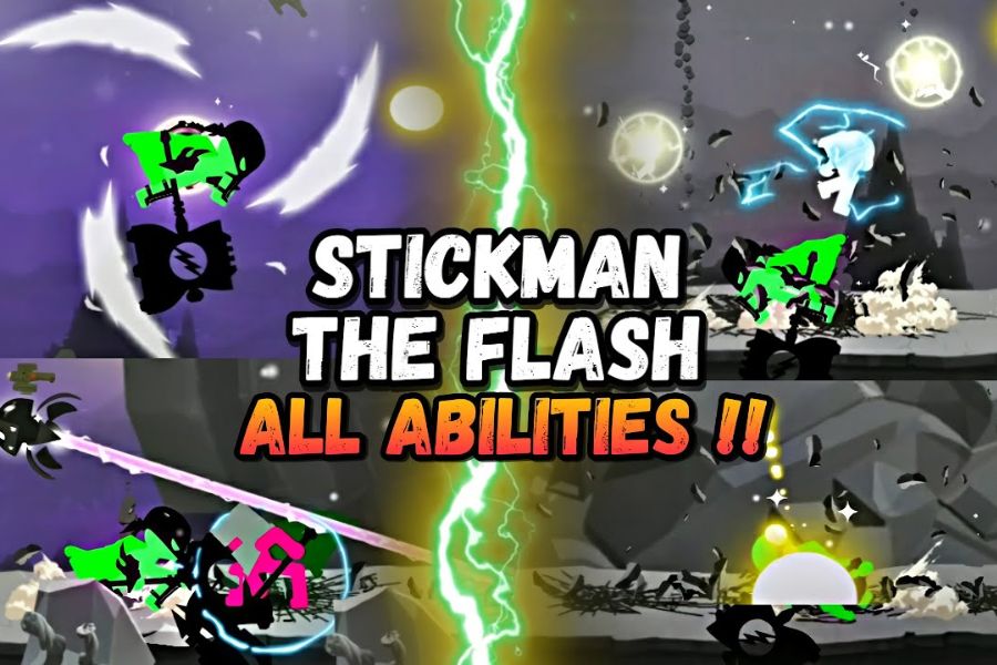 Banner Hack Stickman The Flash Mod APK 2