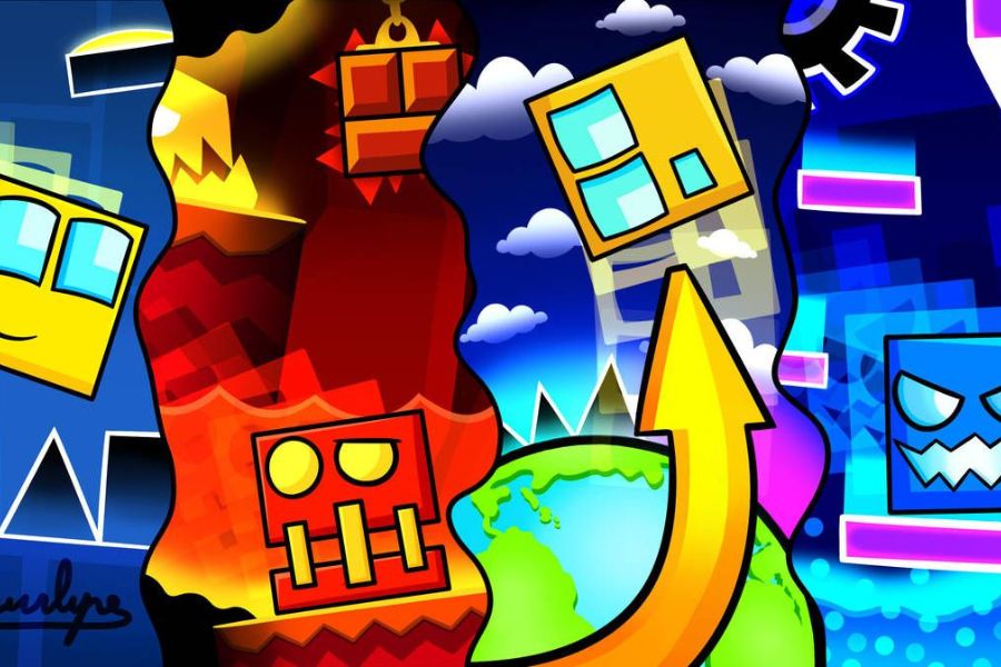 banner Hack Geometry Dash World 2