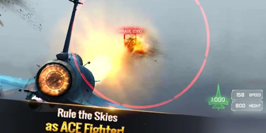 Banner Ace Fighter 2