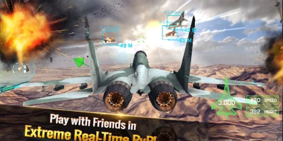 Banner Ace Fighter 3