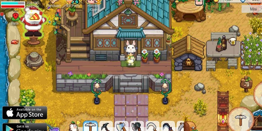 Banner Harvest Town Mod APK 2