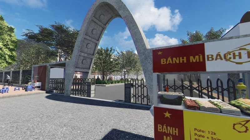 Tải Bánh Mì Bách Khoa APK v1.1.0 Miễn Phí Cho Android 1 Bánh Mì Bách Khoa APK với xe bánh mì tại cổng Parabol