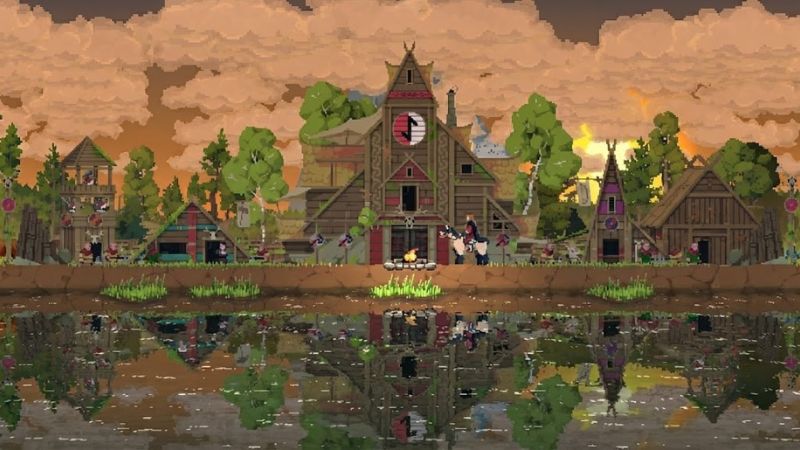 Tải Kingdom Two Crowns APK (MOD Menu, Vô Hạn Tiền) v2.4.0 1 Kingdom Two Crowns APK với vị quân vương xây dựng vương quốc pixel