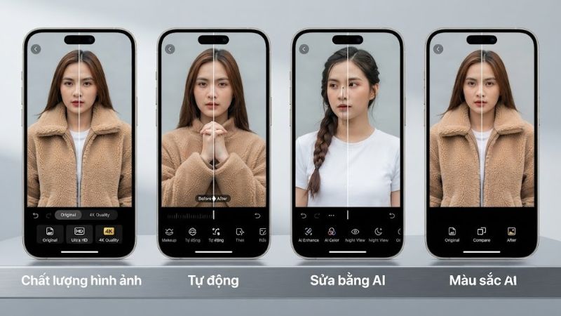 Tải Wink Pro APK (Uclocked Premium) v3.10.5 Miễn Phí 1 Wink Pro APK với công cụ AI nâng cấp chất lượng video