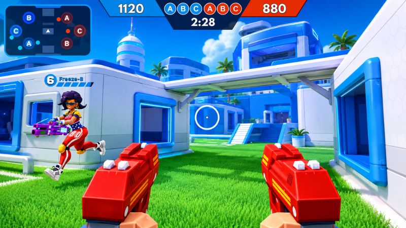 FRAG Pro Shooter MOD APK với đội hình nhiều hero chuẩn bị tham gia đấu trường bắn súng