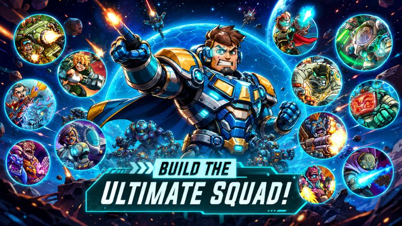 Tải Iron Marines MOD APK (Vô Hạn Tiền) v1.9.30 2 Gameplay Iron Marines MOD APK điều khiển đội quân chiến đấu
