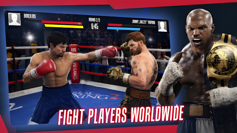 Gameplay Hack Real Boxing 2 tung đòn boxing