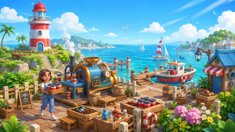 Hack Travel Town sử dụng producer tạo vật phẩm