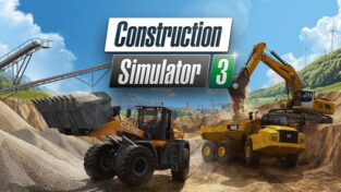 Construction Simulator 3 Mod Apk với các máy công trình đang thi công