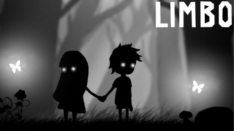Tải LIMBO APK v1.27 Miễn Phí Cho Android 1 LIMBO APK với cậu bé đứng giữa khu rừng đen trắng đầy sương mù
