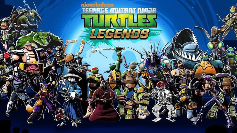 Ninja Turtles Legends MOD APK với đội Ninja Rùa chiến đấu