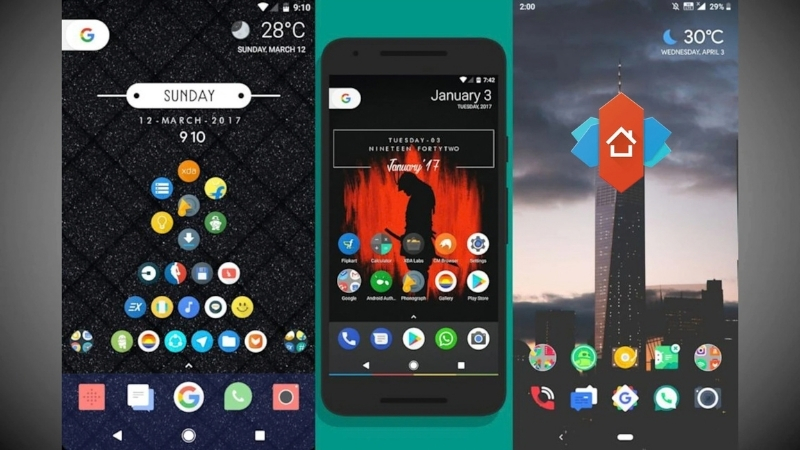 Nova Launcher APK với bộ biểu tượng tùy chỉnh trên Android
